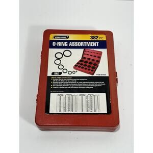 O RINGS Assortments SAE 382 Piece Hydraulics Air Gas Silicone fluids Store House